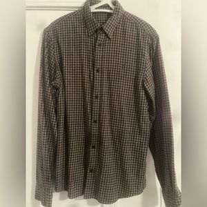 All Saints Men’s Wool Blend Shirt